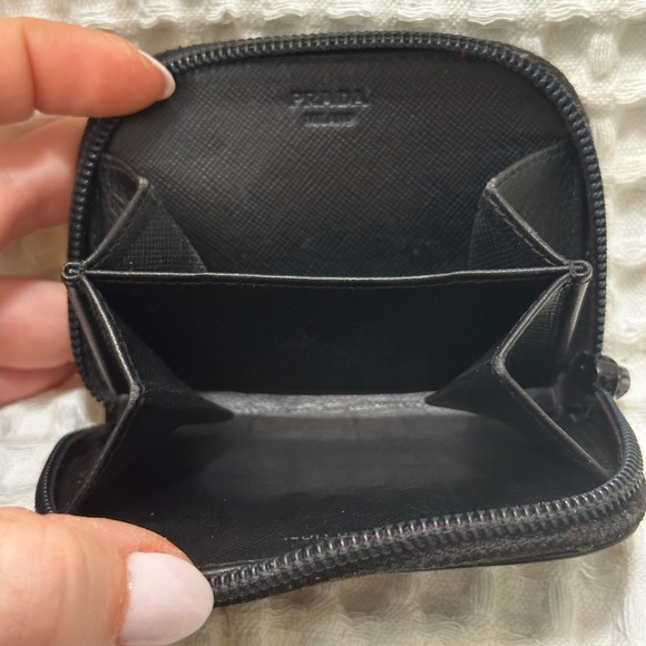 PRADA Zip Around Card Holder w/ Original Prada Card - Picture 8 of 11
